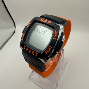 Gap Sport Slap Watch Quartz Digital Neon Orange (Needs Battery)  Unisex S415950